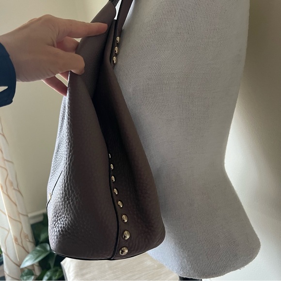 Rebecca Minkoff Studded Leather Tote Bag w/Dusty Lilac - Picture 14 of 17